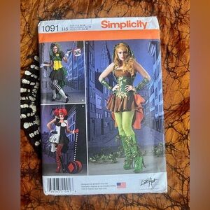 Simplicity 1091 Sewing Pattern